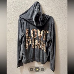 PINK velour lounge set